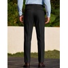 image:imageCOOFANDY Men Dress Pants Slim Fit Suit Pants Expandable Waist Casual Slacks  Business Formal Trousers Tuxedo Pant Wrinkle Free Flat Front Straight Leg Modern Style Office Work Wedding Dinner PartyClassic Black