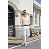 image:imageCOOFANDY Mens Button Down Shirts Wrinkle Free Dress Shirts for Men CasualChampagne