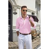 image:imageCOOFANDY Mens Button Down Shirts Wrinkle Free Dress Shirts for Men CasualPink