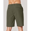 image:imageCOOFANDY Mens Casual Shorts 9 Inch Flat Front Lightweight Summer Shorts  Chinos Shorts 9 Inseam 4 Pockets Classic Fit Beach Vacation Shorts Wedding Wear Everyday StapleArmy Green