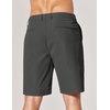image:imageCOOFANDY Mens Casual Shorts 9 Inch Flat Front Lightweight Summer Shorts  Chinos Shorts 9 Inseam 4 Pockets Classic Fit Beach Vacation Shorts Wedding Wear Everyday StapleDrak Grey