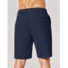 image:imageCOOFANDY Mens Casual Shorts 9 Inch Flat Front Lightweight Summer Shorts  Chinos Shorts 9 Inseam 4 Pockets Classic Fit Beach Vacation Shorts Wedding Wear Everyday StapleNavy Blue
