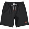 image:imageCOOFANDY Mens Cotton Chino Shorts 9 Inch Casual Shorts Summer Beach Shorts  Stretch Twill ComfortElastic Waist with LeatherTipped Drawstring4 PocketsRelaxed FitEasy Movement for Active DaysBlack