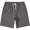 image:imageCOOFANDY Mens Cotton Chino Shorts 9 Inch Casual Shorts Summer Beach Shorts  Stretch Twill ComfortElastic Waist with LeatherTipped Drawstring4 PocketsRelaxed FitEasy Movement for Active DaysDark Gray