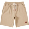 image:imageCOOFANDY Mens Cotton Chino Shorts 9 Inch Casual Shorts Summer Beach Shorts  Stretch Twill ComfortElastic Waist with LeatherTipped Drawstring4 PocketsRelaxed FitEasy Movement for Active DaysKhaki