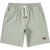 image:imageCOOFANDY Mens Cotton Chino Shorts 9 Inch Casual Shorts Summer Beach Shorts  Stretch Twill ComfortElastic Waist with LeatherTipped Drawstring4 PocketsRelaxed FitEasy Movement for Active DaysSage Green