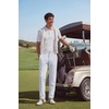 image:imageCOOFANDY Mens Golf Pants ClassicFit 303234 Work Dress Trousers  4Way Stretch Fabric Quick Dry Wrinkle Resistant Hidden Zip Pocket Straight Fit Design Business Casual GolfWhite