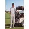 image:imageCOOFANDY Mens Golf Pants ClassicFit 303234 Work Dress Trousers  4Way Stretch Fabric Quick Dry Wrinkle Resistant Hidden Zip Pocket Straight Fit Design Business Casual GolfLight Khaki