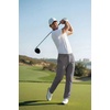 image:imageCOOFANDY Mens Golf Pants ClassicFit 303234 Work Dress Trousers  4Way Stretch Fabric Quick Dry Wrinkle Resistant Hidden Zip Pocket Straight Fit Design Business Casual GolfIron Grey