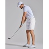 image:imageCOOFANDY Mens Golf Shorts 7 Lightweight Elastic Waistband Casual Shorts  Stretch Shorts for Men Zipper Pockets Quick Dry Durable and AntiPilling Summer Beach ShortsWhite
