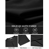 image:imageCOOFANDY Mens Henley Shirts Short Sleeve Texture Casual Button Tee Shirts  Lightweigh CasualTextured FabricSummerClassicBasicComfortableBreathable01black