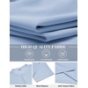 image:imageCOOFANDY Mens Henley Shirts Short Sleeve Texture Casual Button Tee Shirts  Lightweigh CasualTextured FabricSummerClassicBasicComfortableBreathableLight Blue
