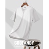 image:imageCOOFANDY Mens Henley Shirts Short Sleeve Texture Casual Button Tee Shirts  Lightweigh CasualTextured FabricSummerClassicBasicComfortableBreathableWhite