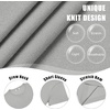 image:imageCOOFANDY Mens Knit TShirts Casual Crewneck Short Sleeve Shirts Summer Tops Basic Pullover TeesGrey