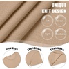 image:imageCOOFANDY Mens Knit TShirts Casual Crewneck Short Sleeve Shirts Summer Tops Basic Pullover TeesKhaki