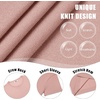 image:imageCOOFANDY Mens Knit TShirts Casual Crewneck Short Sleeve Shirts Summer Tops Basic Pullover TeesLight Pink