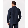 image:imageCOOFANDY Mens Long Sleeve Button Up Shirt Jacket with Flap PocketsNavy