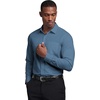 image:imageCOOFANDY Mens Muscle Fit Dress Shirts Casual Button Down Long Sleeve  4Way Stretch Wrinkle Free Slim Fit Lightweight Breathable Move Freely Bussiness Casual Soft and SkinFriendlyDark Blue