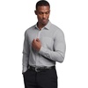 image:imageCOOFANDY Mens Muscle Fit Dress Shirts Casual Button Down Long Sleeve  4Way Stretch Wrinkle Free Slim Fit Lightweight Breathable Move Freely Bussiness Casual Soft and SkinFriendlyLight Grey