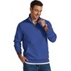 image:imageCOOFANDY Mens Quarter Zip Pullover Wrinkle Free 14 Sweatshirt with Pocket  Quilted Texture 2026 Fall Fashion Long Sleeve Lightweight Collar Golf Pullover and SweaterDark Blue