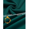 image:imageCOOFANDY Mens Quarter Zip Sweatshirt Fleece Mock Neck Casual Sweater  Fleece Lined Drop Shoulder Relaxed Fit Ribbed Cuffs Ribbed Hem Warm Lining Long Sleeve Daily Wear Fall Winter FashionLake Green