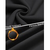 image:imageCOOFANDY Mens Quarter Zip Sweatshirt Fleece Mock Neck Casual Sweater  Fleece Lined Drop Shoulder Relaxed Fit Ribbed Cuffs Ribbed Hem Warm Lining Long Sleeve Daily Wear Fall Winter FashionBlack