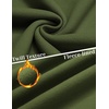 image:imageCOOFANDY Mens Quarter Zip Sweatshirt Fleece Mock Neck Casual Sweater  Fleece Lined Drop Shoulder Relaxed Fit Ribbed Cuffs Ribbed Hem Warm Lining Long Sleeve Daily Wear Fall Winter FashionArmy Green