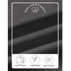image:imageCOOFANDY Mens Short Sleeve Mock Neck Sweater Casual Slim Fit Basic Tops  SilkySoft FabricShort Sleeve Mock NeckSlim Fit Basic TopBlazerReady LayeringBusiness Casual StyleFashionStylishDeep Gray