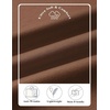 image:imageCOOFANDY Mens Short Sleeve Mock Neck Sweater Casual Slim Fit Basic Tops  SilkySoft FabricShort Sleeve Mock NeckSlim Fit Basic TopBlazerReady LayeringBusiness Casual StyleFashionStylishBrown