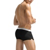 image:imageCOOFANDY Mens Swim Trunks Bathing Suit Swim Brief Square Leg Board Short1  Black and White
