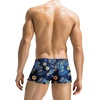 image:imageCOOFANDY Mens Swim Trunks Bathing Suit Swim Brief Square Leg Board Short1  Blue Flower