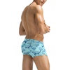 image:imageCOOFANDY Mens Swim Trunks Bathing Suit Swim Brief Square Leg Board Short1  Blue Whales