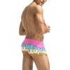 image:imageCOOFANDY Mens Swim Trunks Bathing Suit Swim Brief Square Leg Board Short1  Multicolor Ice Cream