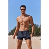 image:imageCOOFANDY Mens Swim Trunks Bathing Suit Swim Brief Square Leg Board Short1  Palm Tree Print