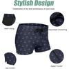 image:imageCOOFANDY Mens Swim Trunks Bathing Suit Swim Brief Square Leg Board Short1  Palm Tree Print