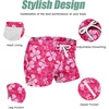 image:imageCOOFANDY Mens Swim Trunks Bathing Suit Swim Brief Square Leg Board Short1  Pink Flower