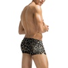 image:imageCOOFANDY Mens Swim Trunks Bathing Suit Swim Brief Square Leg Board ShortLeopard Print