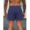 image:imageCOOFANDY Mens Swim Trunks Quick Dry Bathing Suit with Pockets Swimwear Beach Board Short Swimsuit SXXLNavy Blue