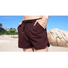 image:imageCOOFANDY Mens Swim Trunks Quick Dry Board Shorts Swimwear Bathing Suit  Quickdry FourWay Stretch FabricTriangular Mesh Lining3 inch InseamTwo Side Pockets Lightweight Beach Stuff for MenDark Red