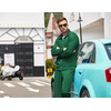 image:imageCOOFANDY Mens Tracksuit Casual Sweatsuit 2 Piece Full Zip Jogging Suit Set  Full Zip TrackSuit Stand Collar Elastic Waist Drawstring 5 Pockets Casual Athletic Jogging Outfits Fall Sport Sweat SuitGreen