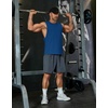 image:imageCOOFANDY Mens Workout Tank Tops Cotton Cut Off Sleeveless Muscle Gym Shirts  DropArmhole Tank Top Soft Breathable Cotton Fabric Athletic Sleeveless Tee Shirt Exercise Running Tank For Summer BeachRoyal Blue