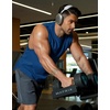image:imageCOOFANDY Mens Workout Tank Tops Cotton Cut Off Sleeveless Muscle Gym Shirts  DropArmhole Tank Top Soft Breathable Cotton Fabric Athletic Sleeveless Tee Shirt Exercise Running Tank For Summer BeachRoyal Blue