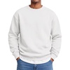 image:imageCOOFANDY Mens Crewneck Sweatshirts Fleece Pullover Thermal Casual Shirt  Soft Fleece Lining Long Sleeve Classic Crewneck Fashion Sweatshirt Fall Winter Warm Sweatshirts Basic TopsWhite