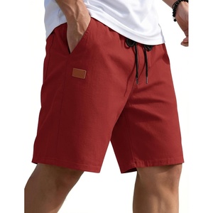 image:imageCOOFANDY Mens Casual Shorts 9 Chino Cotton Shorts Summer Beach Shorts 2026  Drawstring Shorts with Pockets Soft Stretch Lightweight Breathable Vacation Goft Chino Twill Classic fitLight Brown
