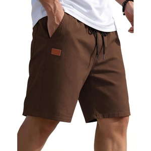 image:imageCOOFANDY Mens Casual Shorts 9 Chino Cotton Shorts Summer Beach Shorts 2026  Drawstring Shorts with Pockets Soft Stretch Lightweight Breathable Vacation Goft Chino Twill Classic fitBrown