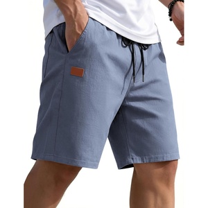 image:imageCOOFANDY Mens Casual Shorts 9 Chino Cotton Shorts Summer Beach Shorts 2026  Drawstring Shorts with Pockets Soft Stretch Lightweight Breathable Vacation Goft Chino Twill Classic fitLight Blue