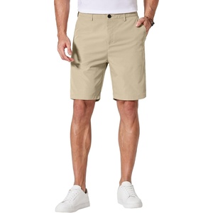 image:imageCOOFANDY Mens Casual Shorts 9 Inch Flat Front Lightweight Summer Shorts  Chinos Shorts 9 Inseam 4 Pockets Classic Fit Beach Vacation Shorts Wedding Wear Everyday StapleLight Khaki