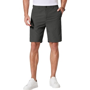 image:imageCOOFANDY Mens Casual Shorts 9 Inch Flat Front Lightweight Summer Shorts  Chinos Shorts 9 Inseam 4 Pockets Classic Fit Beach Vacation Shorts Wedding Wear Everyday StapleDrak Grey