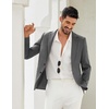 image:imageCOOFANDY Mens Blazer Casual Sport Coats Regular Fit Lightweight Suit JacketAgray
