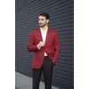 image:imageCOOFANDY Mens Blazer Casual Sport Coats Regular Fit Lightweight Suit JacketAred